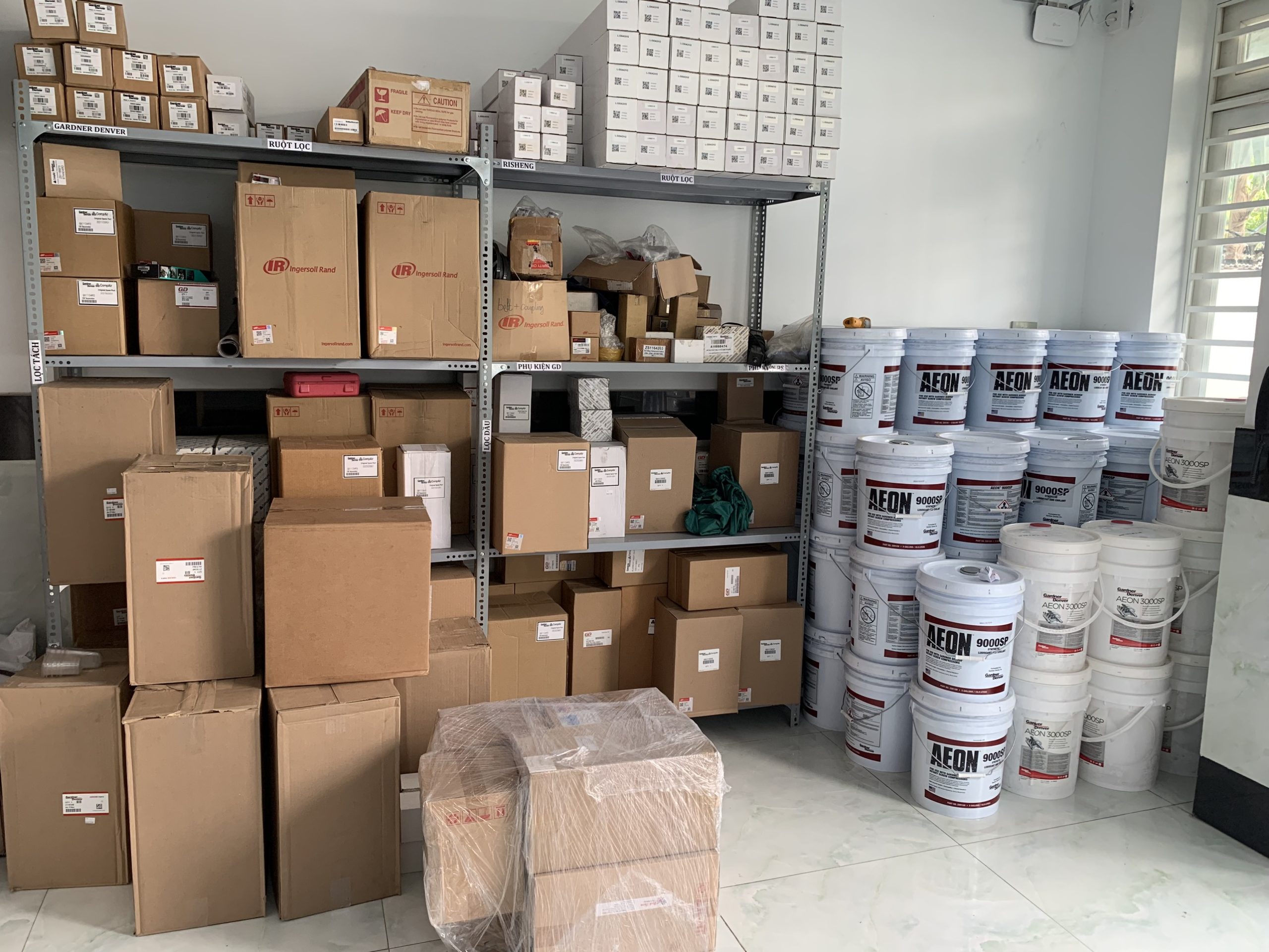 Phụ tùng sẳn kho chính hãng Gardner Denver